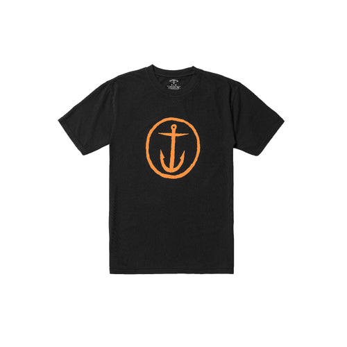 Captain Fin OG Logo Tee - Black