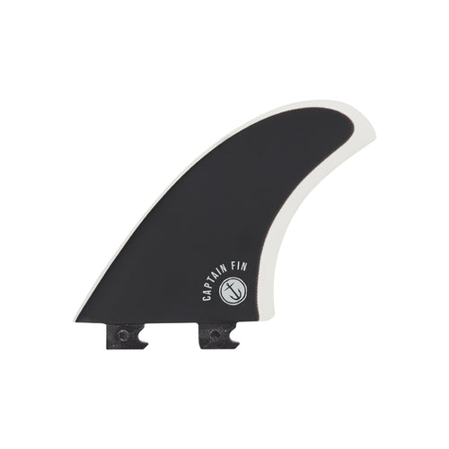 Captain Fin CF Twin + Trailer - Twin Tab - BLK