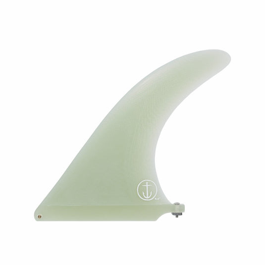 Captain Fin Raked 8 Inch Fin - Clear