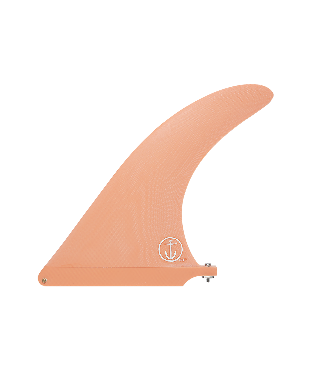 Captain Fin Raked 8.5 Inch Fin - Salmon – Exit Surf | The Surfers