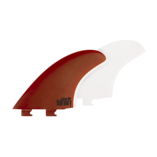 Captain Fin Mikey February Twin - Dual Tab - RED