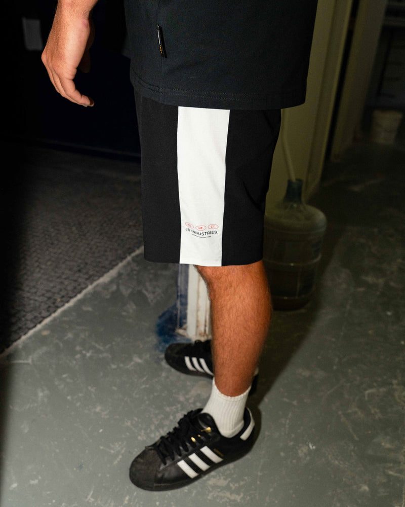 Load image into Gallery viewer, JS Industries Construction Boardshort - Black/White
