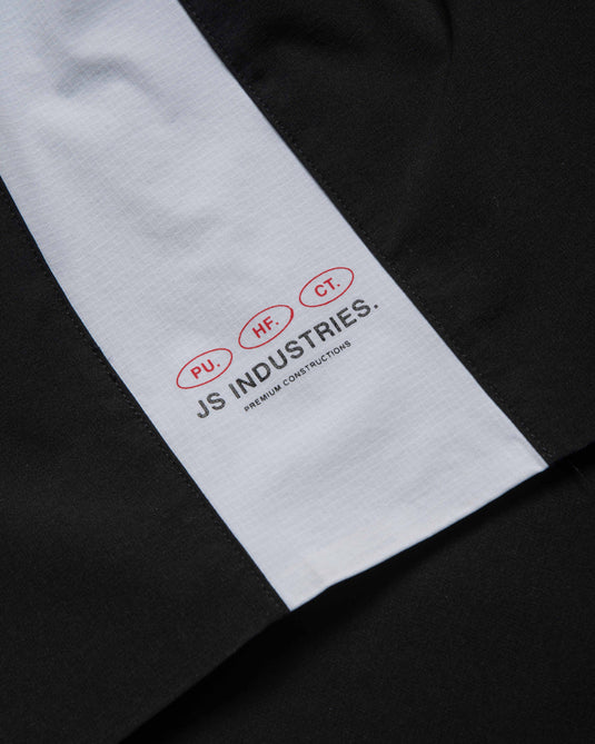 JS Industries Construction Boardshort - Black/White