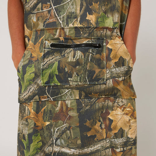 O&E Youth Real Camo Hooded Poncho