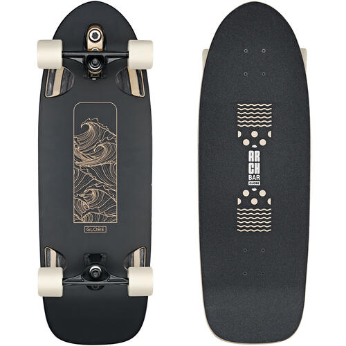 Globe Walrus Surf Skate Black/Peaking 31"