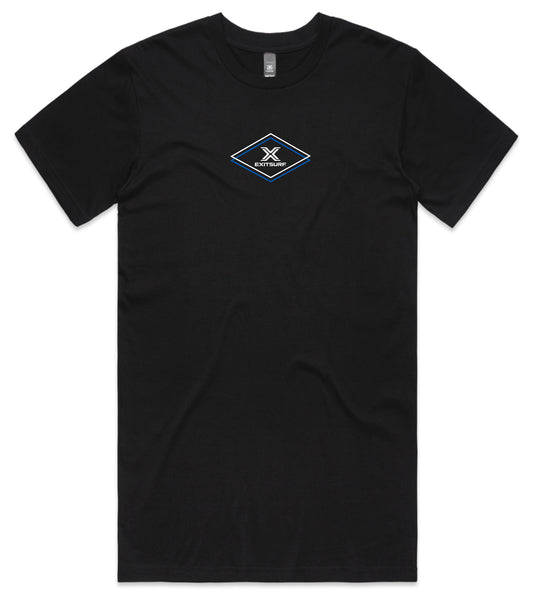 Exit Surf Diamond Back Tee - Black