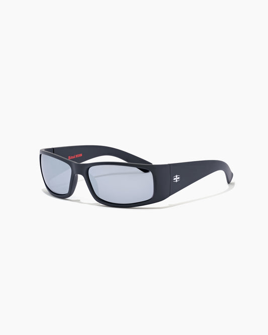 Load image into Gallery viewer, Ritual Vision Doomsday Machine - Matte Black/Silver Grey Polarized
