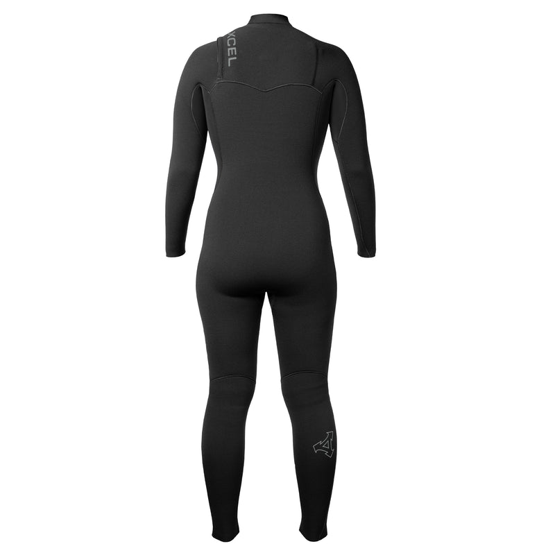 Load image into Gallery viewer, Xcel Ladies Comp + 3/2mm Fullsuit - Black

