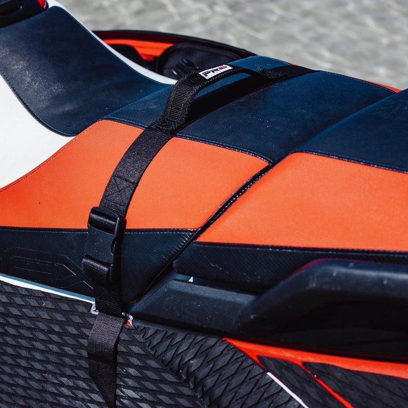 Load image into Gallery viewer, Pro Guarding Jet Ski Seat Strap &amp; Handle - All Black
