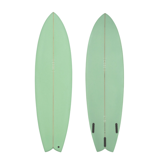 Code PU Best Fish Forever - Sage Green