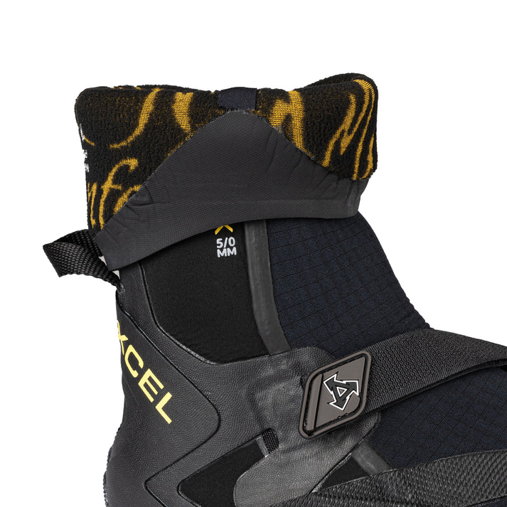 Load image into Gallery viewer, Xcel Drylock 3mm Split Toe Boot - Black
