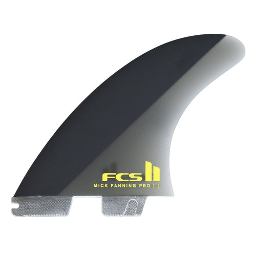 FCSII Mick Fanning PG Pro Tri Fin - Black/Acid