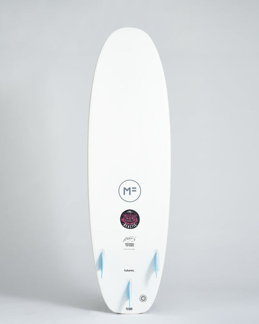 Mick Fanning Beastie Epoxy-Lam - White