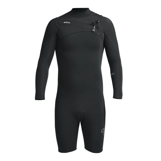 Xcel Comp X L/S 2mm Springsuit - BLK