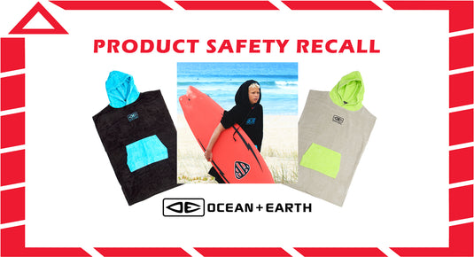 O&E Youth Poncho Product Recall