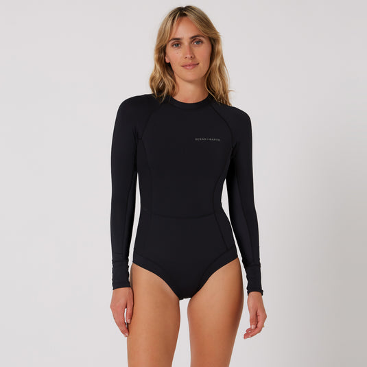 O&E Ladies Oceana L/S BZ Surf Suit