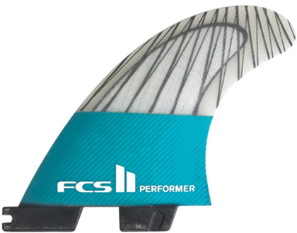 FCSII Performer PC Carbon Tri Fin Set