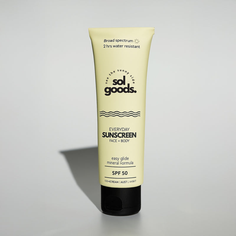 Load image into Gallery viewer, Sol Goods SPF50 Everyday Sunscreen - 100ml
