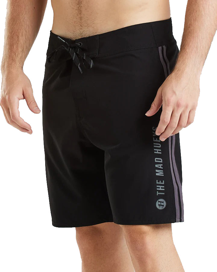 Load image into Gallery viewer, The Mad Hueys Mary Jane II Boardshort - Black
