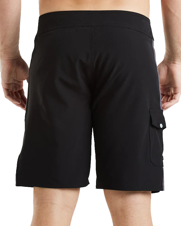 Load image into Gallery viewer, The Mad Hueys Mary Jane II Boardshort - Black
