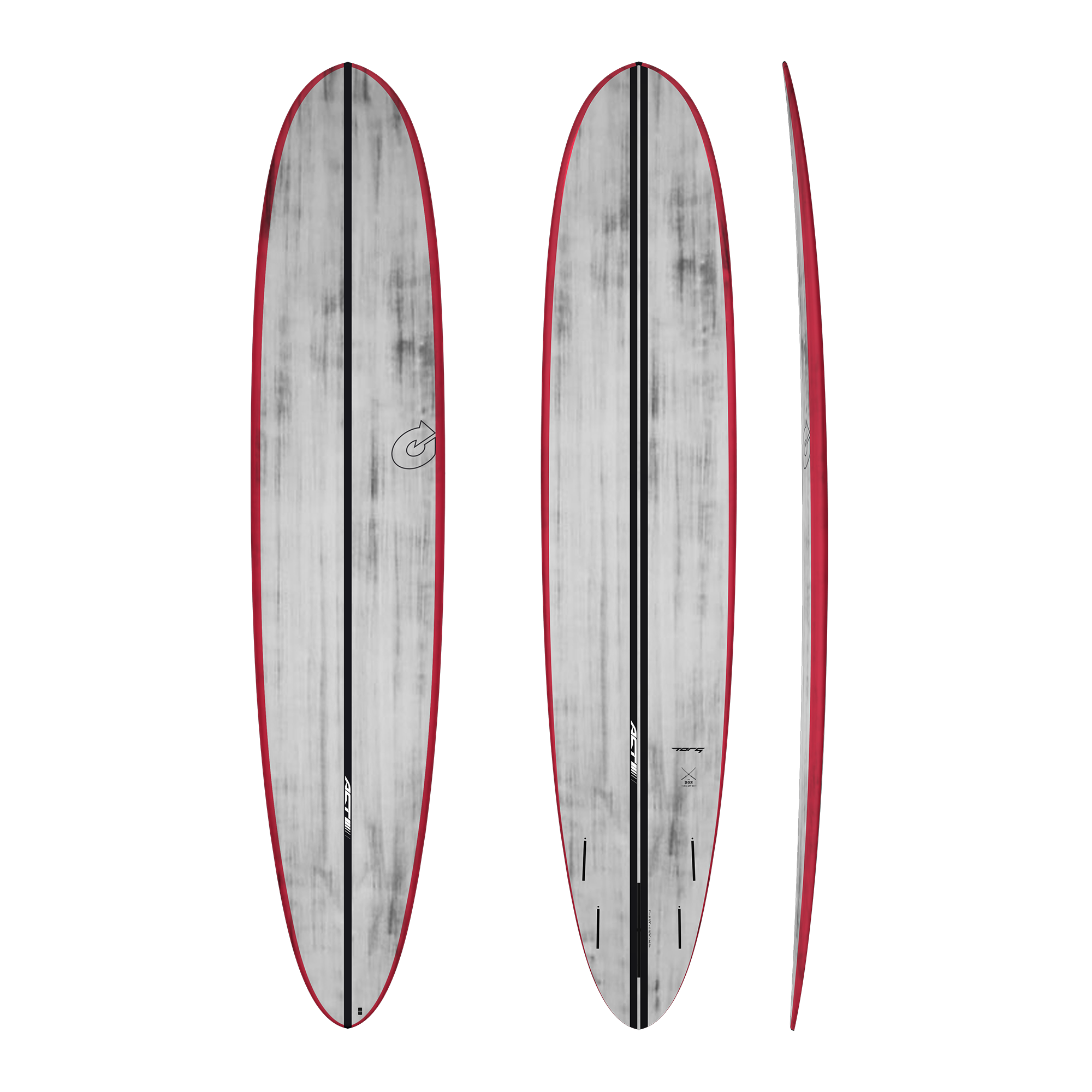 Torq ACT The Don HP - Red Rails/Brushed Grey - 9'1