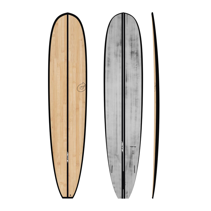 Load image into Gallery viewer, Torq ACT The Don Nose Rider - Black Rails/Bamboo - 9&#39;1
