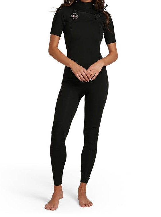 Load image into Gallery viewer, Xcel Ladies Comp 2mm S/S Fullsuit - BLK
