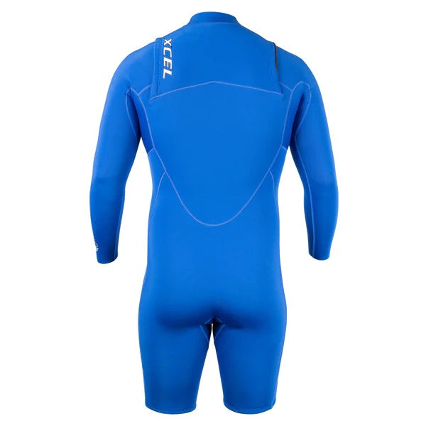 Load image into Gallery viewer, Xcel Archy&#39;s Garage 2mm L/S Springsuit - Royal
