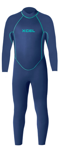 Xcel Toddlers 3mm Fullsuit - Faint Blue