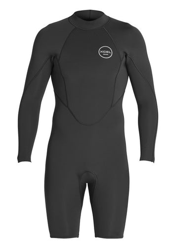 Xcel Axis 2mm L/S Springsuit - Black