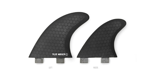 Captain Fin Tyler Warren Quad Twin Tab Fin Set