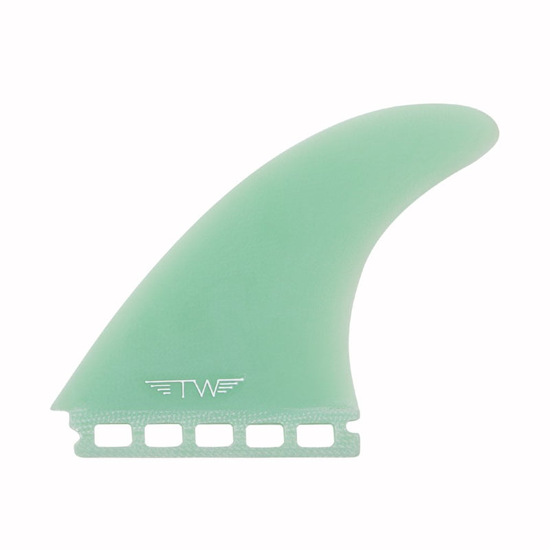 Load image into Gallery viewer, Captain Fin Tyler Warren 5 Fin Set TEAL - Single Tab
