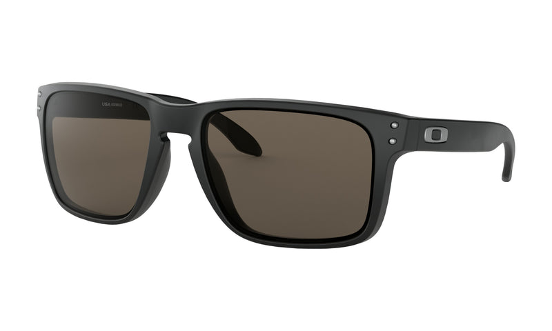 Load image into Gallery viewer, Oakley Holbrook Xl Matte Black w/ Warm Grey
