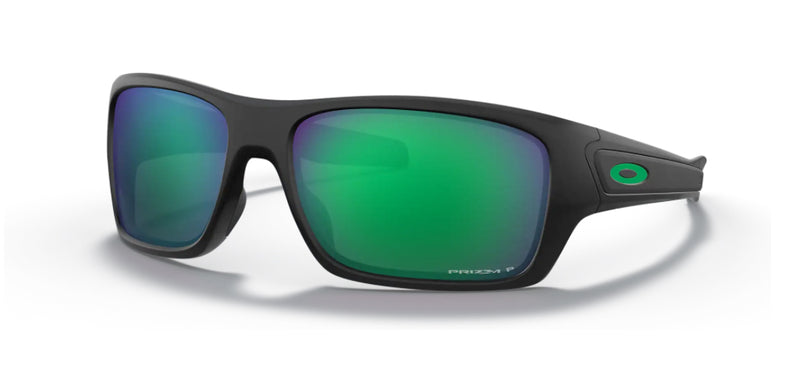 Load image into Gallery viewer, Oakley Turbine Matte Black w/ Prizm Jade Polarized
