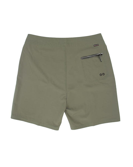 O&E Men's Priority 19" Boardshorts - Olive