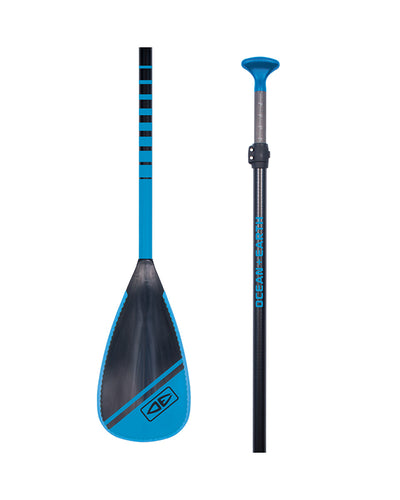 O&E Kids Fibreglass Shaft/Plastic/Rubber edge Paddle