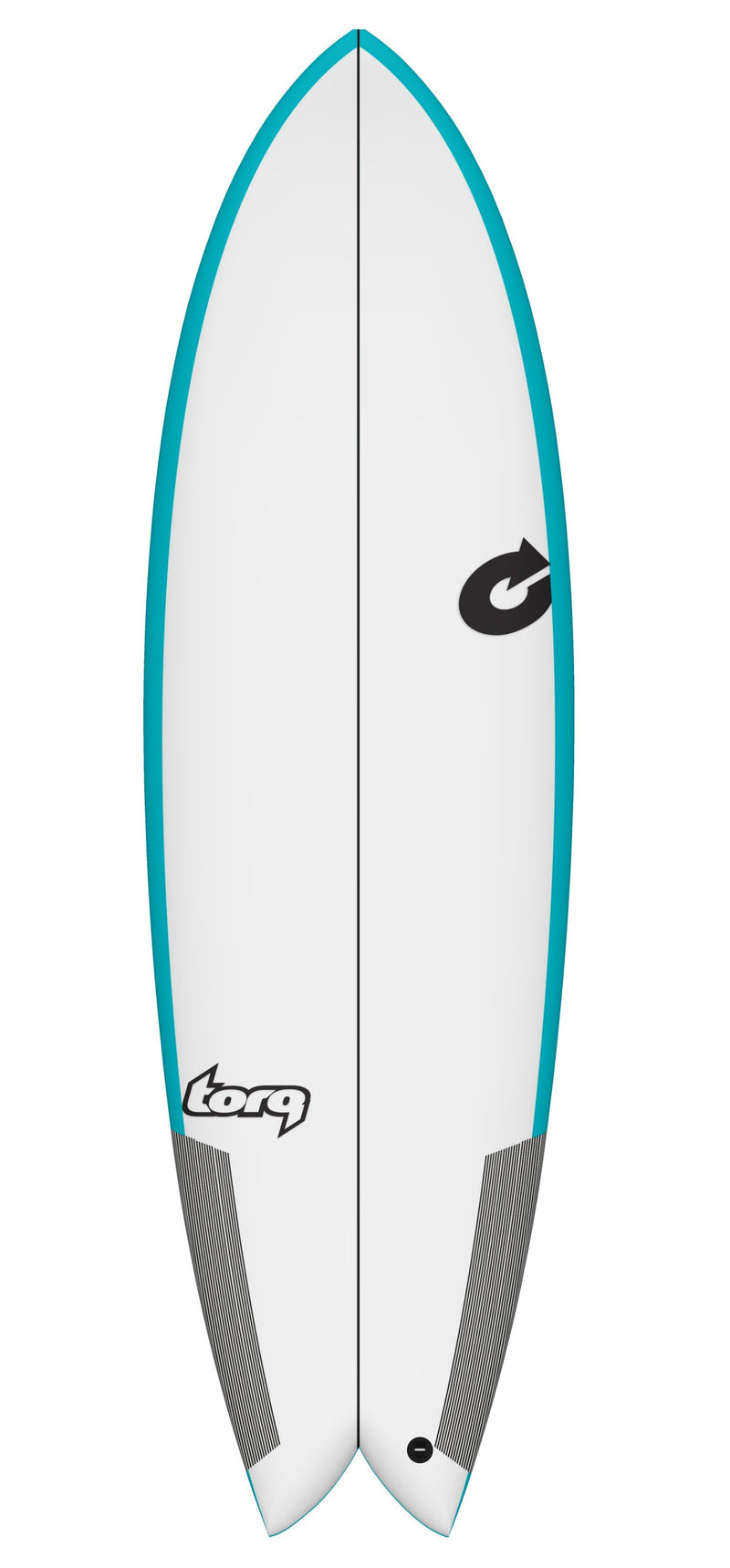 Load image into Gallery viewer, Torq Tec Fish Twin - Tecnicolor - Teal/White
