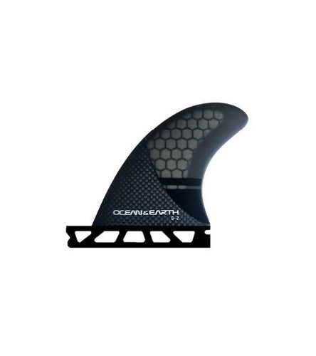 O&E Q2 Control Quad Rear Fins - Single Tab