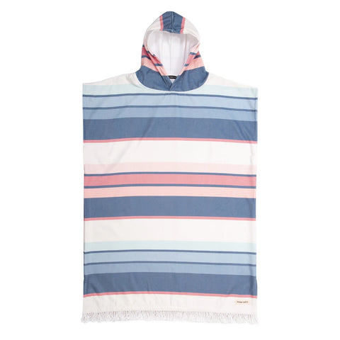 O&E Toddlers Sunkissed Hooded Poncho - Apricot