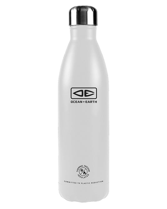 O&E Insulated Water Bottle 750ml - White