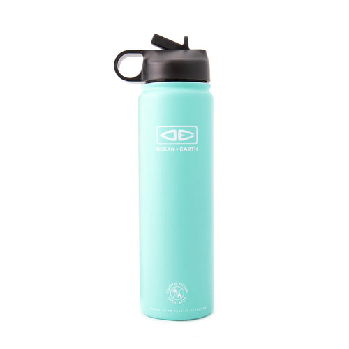 O&E Insulated Flip Lid Flask - Mint Blue