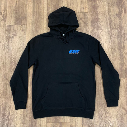 Exit Surf OG Logo Hoody - Black/Blue