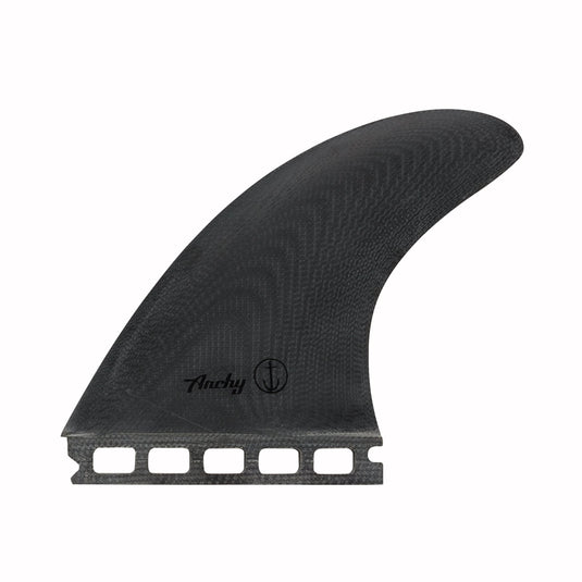 Captain Fin Archy Man in Black Single Tab Tri Fin Set