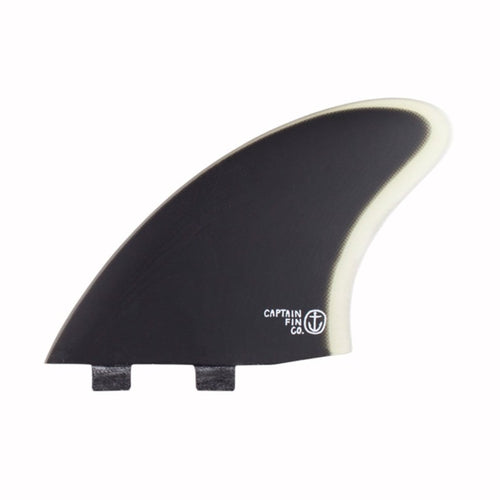 Captain Fin CF Keel Twin Tab - Black