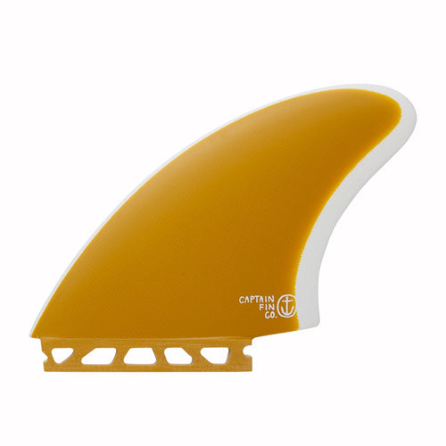 Captain Fin CF Keel single Tab - Yellow