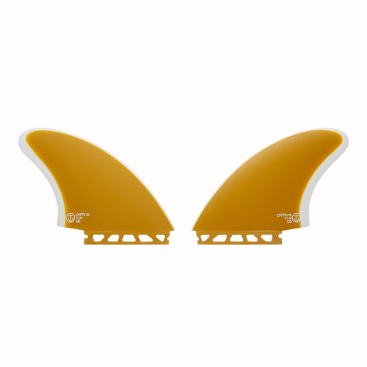 Captain Fin CF Keel single Tab - Yellow