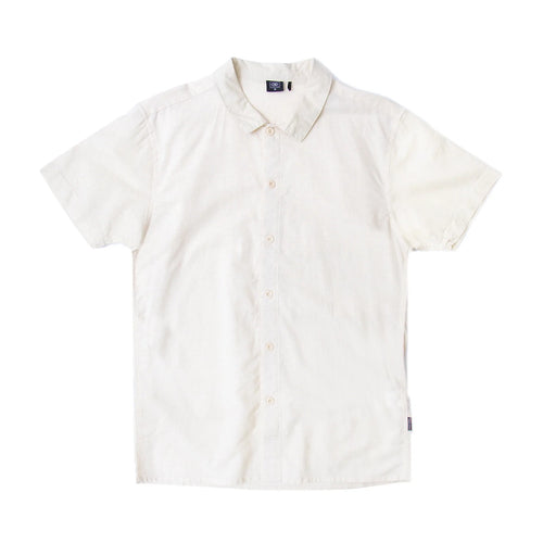 O&E Linen S/S Shirt - Bone