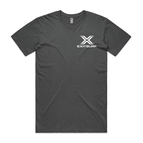 Exit Surf Artist Series Tee - D Mcbride - Charcoal