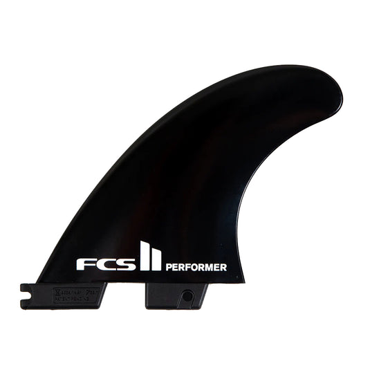 FCSII Performer Glass Flex Tri Fin Set - Black