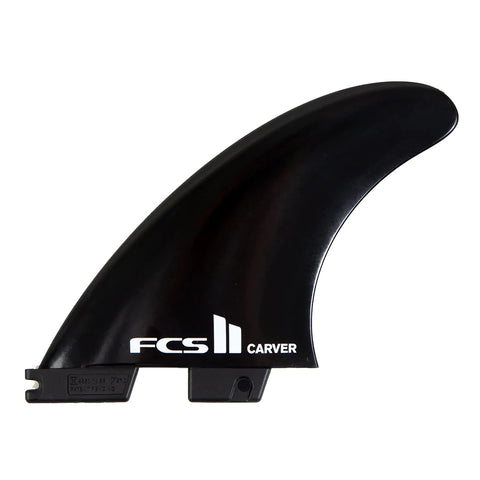 FCSII Carver Glass Flex Tri Fin Set - Black
